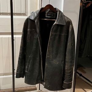 Kenneth Cole vintage leather jacker